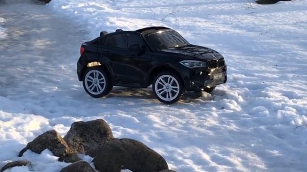 RIDING KIDS ELECTRIC CAR BMW X6M (Large) - Spring is Coming