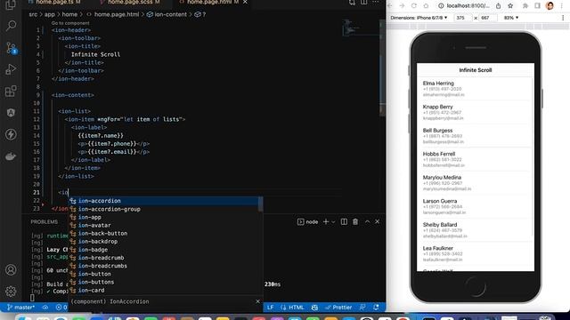 Ionic 6 Angular - Infinite Scroll смотреть онлайн
