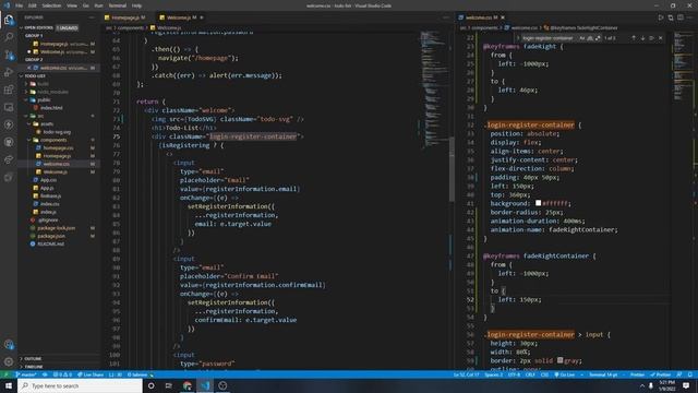 React JS | Simple Animations In React using keyframes смотреть онлайн