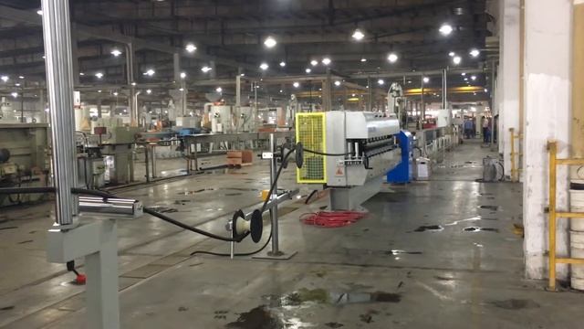 Фторопластовая экструзионная линия Ф150 | Оболочка фторопласт | Производство кабеля смотреть онлайн