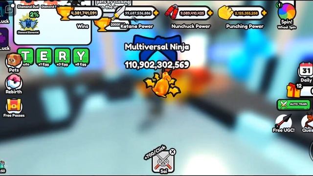 Claim 2000 Pets in Ninja Fighting Simulator event - NFS Roblox смотреть онлайн