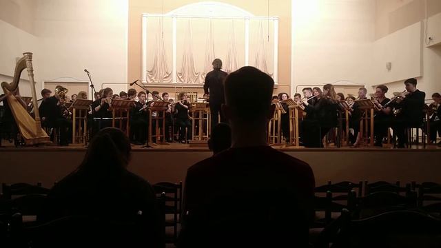 Илья Шатров "На сопках Маньчжурии. (Отрывок)", Духовой оркестр училища им.Гнесиных смотреть онлайн