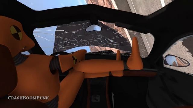 Internal Camera Car Crashes #1 - BeamNG Drive | CrashBoomPunk смотреть онлайн