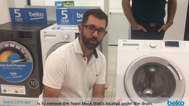 How to Install your New Beko Washing Machine смотреть онлайн