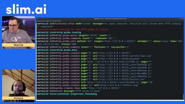 SlimDevOps 36 - Optimising containers with Docker Slim and Slim.AI SaaS смотреть онлайн
