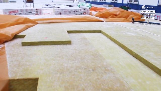 Утепление и гидроизоляция кровли мембраной ПВХ || Ремонт кровли || Ремонт крыши смотреть онлайн