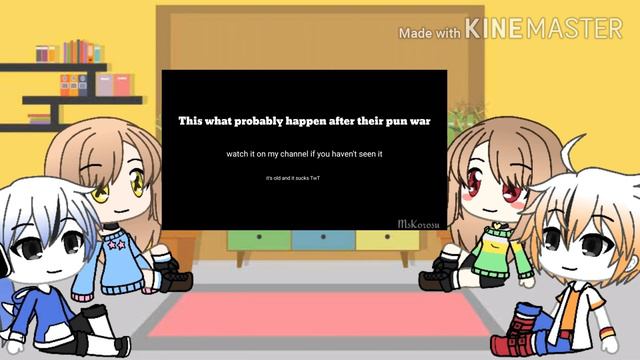 Undertale react to Undertale [au] animation vines смотреть онлайн