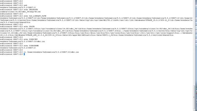 Teradata ODBC configuration смотреть онлайн