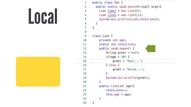 Java - types of variables смотреть онлайн