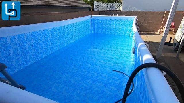 Bestway Power Steel Rectangular Frame Pool Set смотреть онлайн