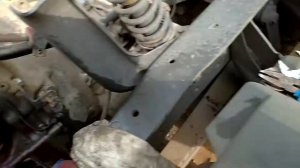 Mercedes ATEGO 1218 ремонт воздушного компрессора в полевых условиях.