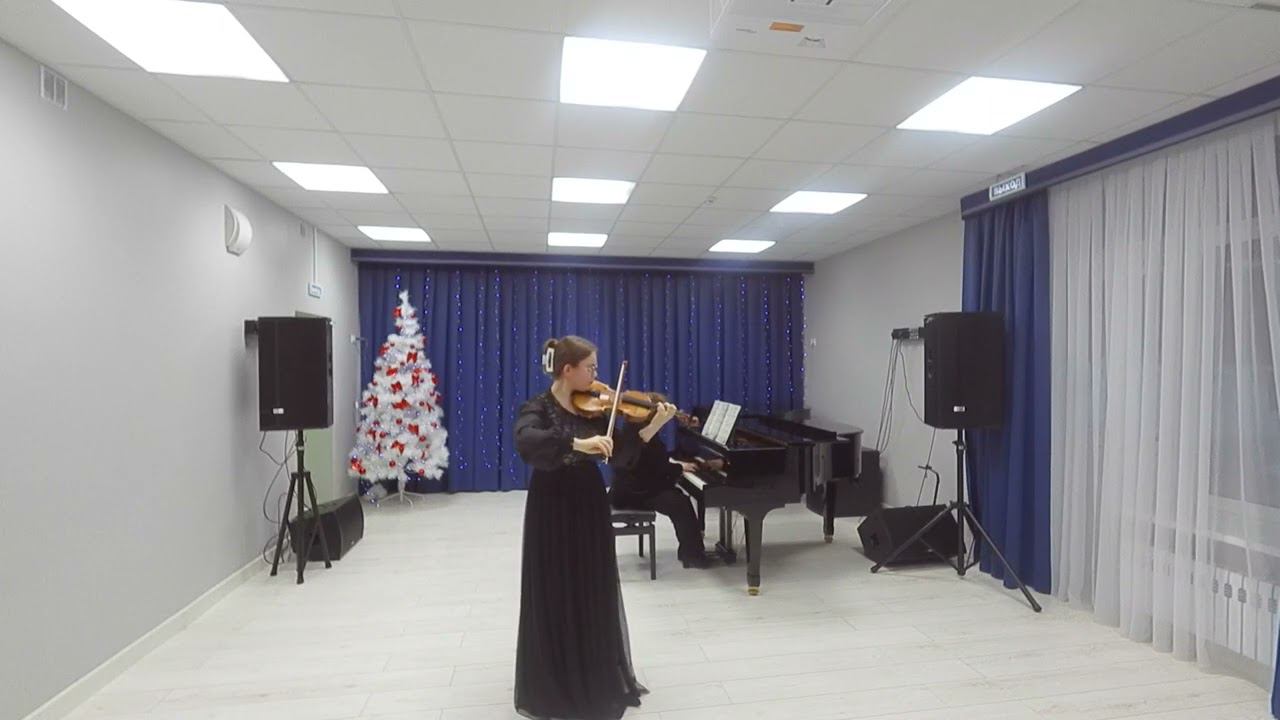 Г. Венявский Концерт №2 (d-moll) I часть смотреть онлайн