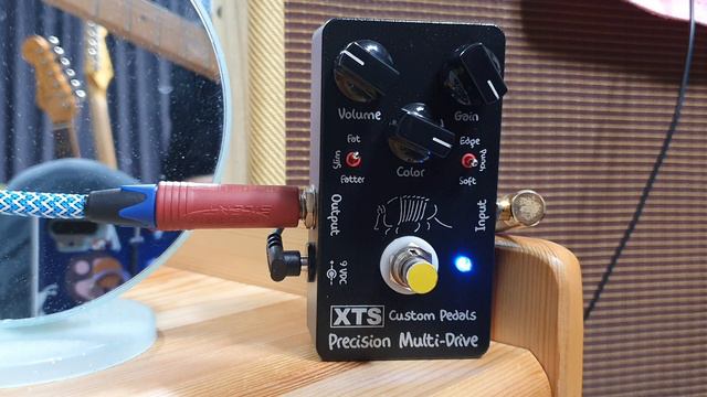 Precision Multi-Drive Overdrive (XTS Pedals)+Fender Richie Kotzen Guitar +Fender Blues Deluxe Amp смотреть онлайн