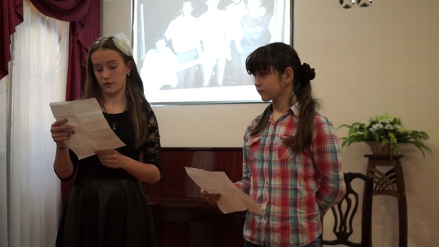 Выступление учениц СОШ 55 на вечере памяти Закира Дакенова смотреть онлайн