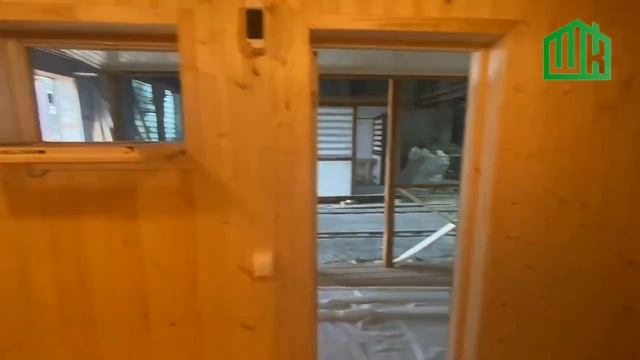 Баня под ключ 2,3х6 м + терраса от Шефкаркас смотреть онлайн