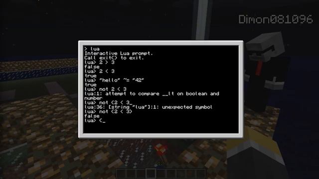 Программируем на Lua / Уроки по Computer Craft, часть 2 смотреть онлайн