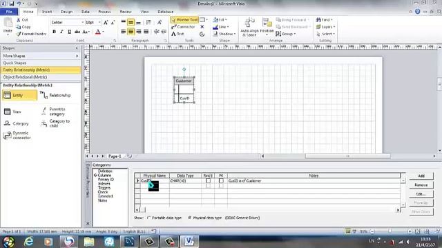 ER-Model,Visio смотреть онлайн