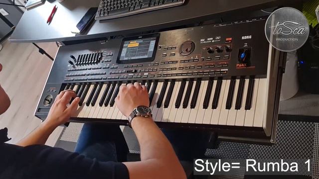 Tosca Loop Set Korg PA4X/PA1000/PA3X смотреть онлайн