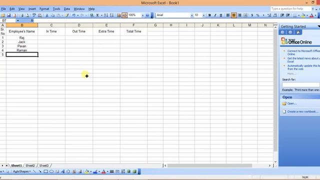 How to calculate time in excel 2003 смотреть онлайн