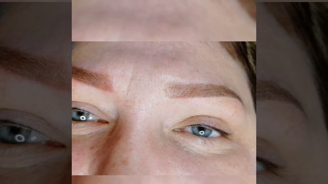 Перманентный макияж бровей и небольшая стрелочка ✨ смотреть онлайн