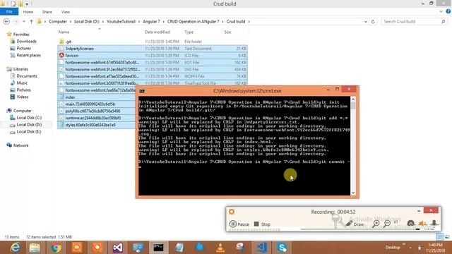 CRUD operation in Angular 7 with WEB API and Azure Hosting- Part 9 смотреть онлайн