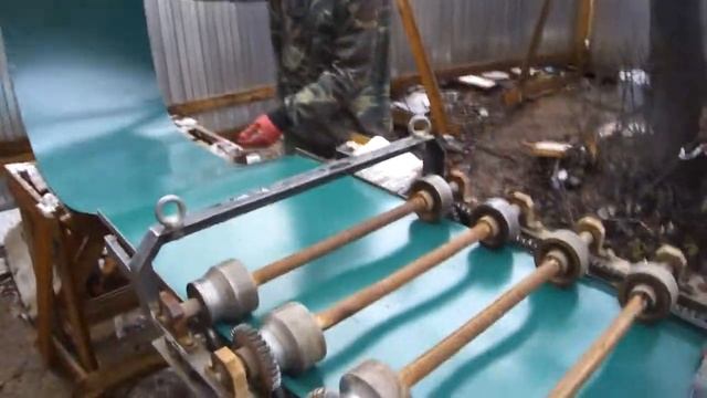 Кровля Фальцевая кровля Фальцегибочный станок смотреть онлайн