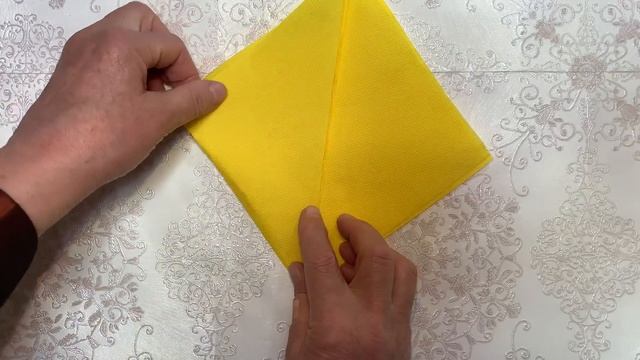DIY /Как быстро икрасиво сложить салфетки смотреть онлайн