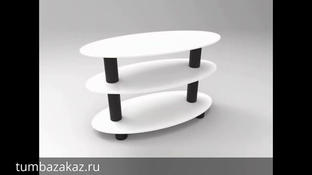 Тумбочка под ЖК и LED телевизор Стекло Металл ПО 90.3 смотреть онлайн