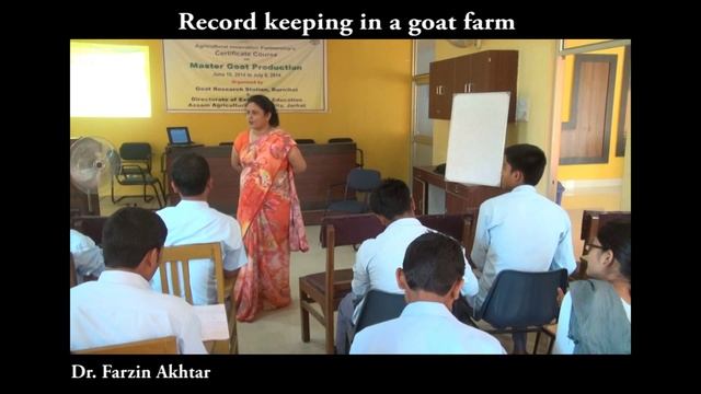 Record Keeping in a goat farm смотреть онлайн