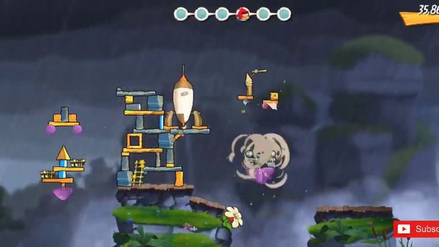 Daily Challenge 4-5-6 Room Angry Birds 2 Today 22/05/2022 With Bubbles 🥳🥳!!Strike!!🥳🥳 (No Gems Used смотреть онлайн