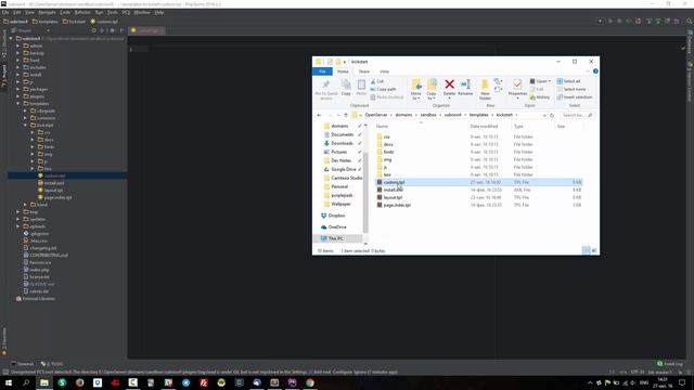 How to create a page with custom template file in Subrion CMS смотреть онлайн
