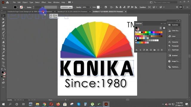 facebook Page cover design in illustrator 2021 | Shawon Sowdagor | konika Designs BD смотреть онлайн