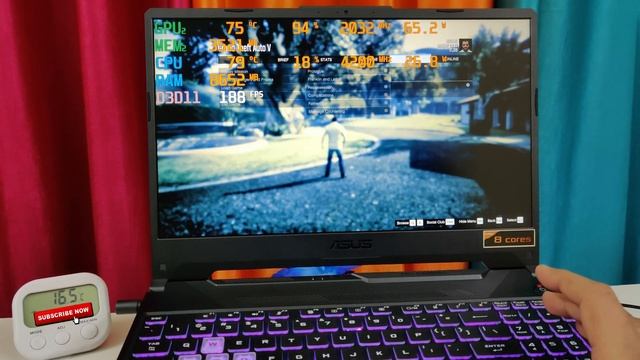 GTA 5 & GTA 5 Online - RTX 3050 - Asus Tuf A15 ???? смотреть онлайн