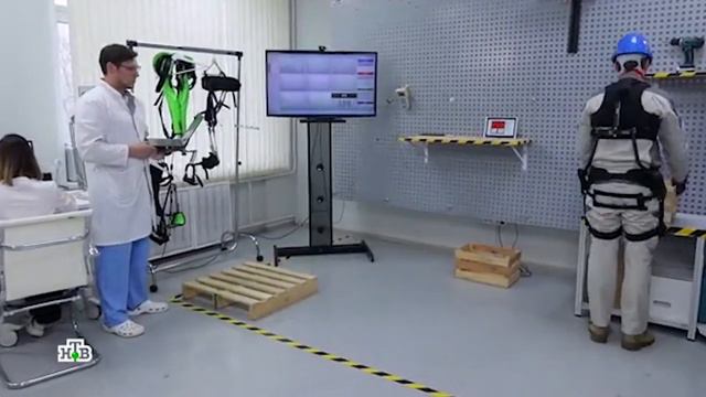 Репортаж об экзоскелетах на телеканале НТВ. смотреть онлайн