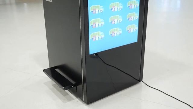 Smart City Bin Indoor TV - Урна с LED экранами | Waste managment | Smart city | Iot technology | смотреть онлайн