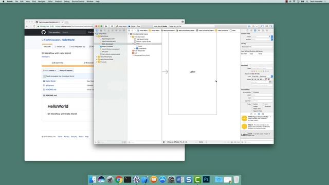 GitHub 06: Create Branch (iOS Xcode Development) смотреть онлайн