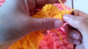 Кардиган -  жилетка крючком "МАЛИНКА" для девочки часть2