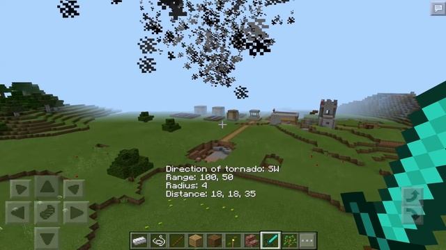 Tornado Mod in Minecraft PE! (MCPE MOD REVIEW 0.15.9/0.16.0) смотреть онлайн