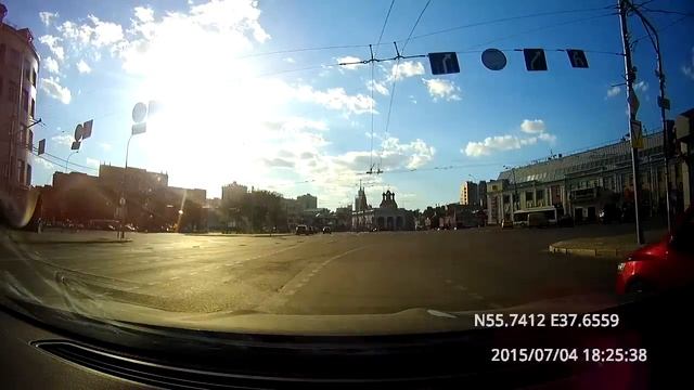 Текстильщики - Тверской / Tekstilshchiki - Tverskoy 04/07/2015 (timelapse 4x) смотреть онлайн