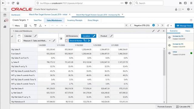 Retail Documentation–RPAS Suite Edition: What if Scenarios смотреть онлайн