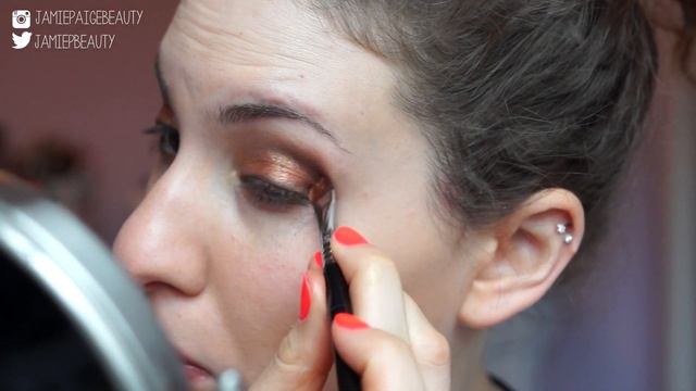 Copper Sparkle Prom Makeup Tutorial ♡ смотреть онлайн