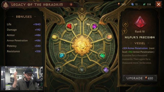 Diablo Immortal - Legacy of Horadrim - Best Platinum Cost Benefit for Secondary Stats! смотреть онлайн