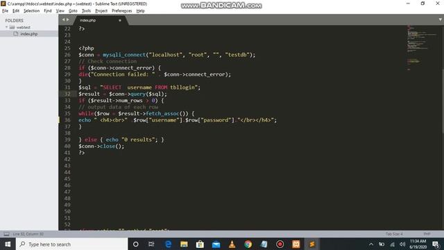 XAMPP+SQL+PHP part 3 смотреть онлайн