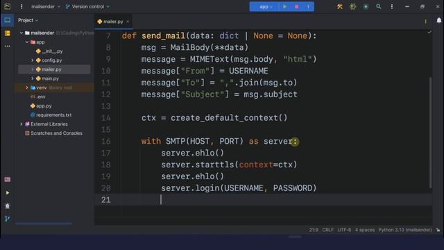 ✅ Python FastAPI Tutorial • How to Send Email (Easiest Way) смотреть онлайн