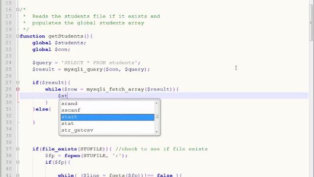 wk14 - PHP communicating with MySQL смотреть онлайн