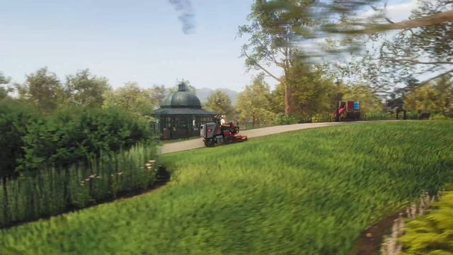 Lawn Mowing Simulator | Coming August 10th | Curve Digital смотреть онлайн
