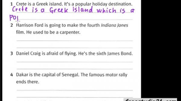 Solutions Intermediate | Unit 3 | Non-Defining Relative Clauses - примеры