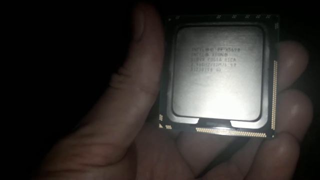 Процессор Intel Xeon X5690 3,46 GHz 6.4GT/s 12MB 6 Core 1333MHz SLBVX CPU