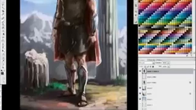 ПРОМЕТЕЙ цифровая живопись Speed Painting
