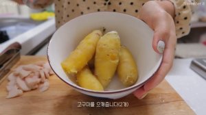 SUB) -10kg감량?건강식 집밥 만들어 먹는 다이어트식단 요리브이로그(크림파스타,비빔국수,소고기유부초밥,고구마피자,라볶이)mukbang|food vlog|slow diet